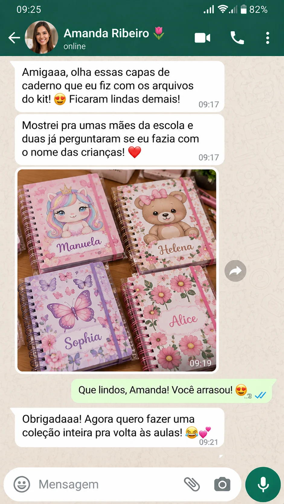 Depoimento de cliente 1